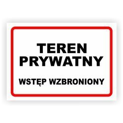 Teren prywatny